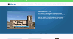 Desktop Screenshot of cityofelephantbutte.com